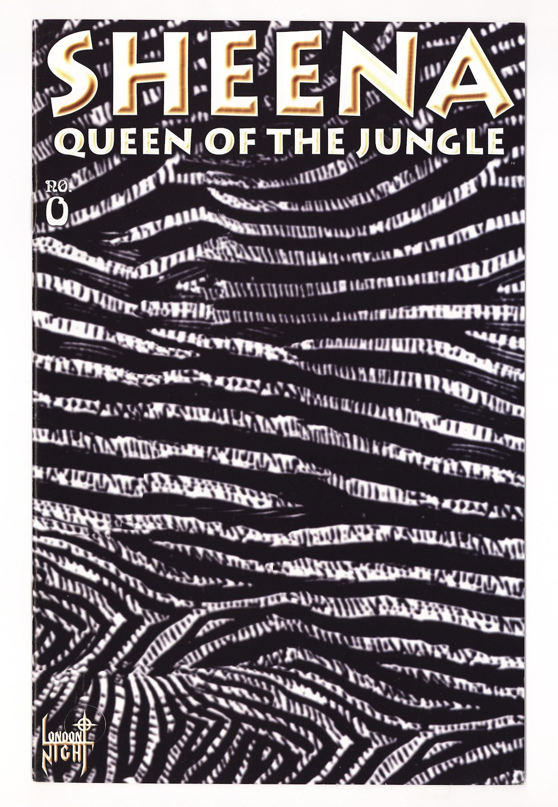 Sheena, Queen of the Jungle: Bound   0  Mid Grade   (1998) Zebra   Variant