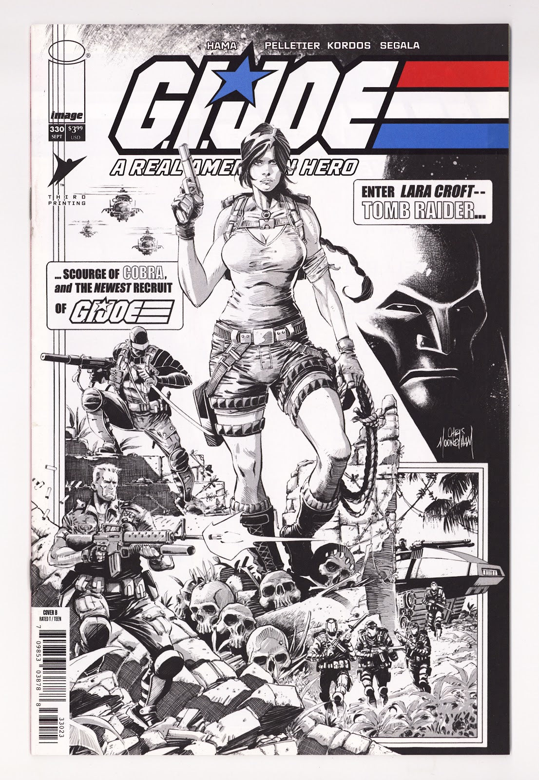 G.i. Joe a Real American Hero 330 B&W 3rd Print Variant (2026)