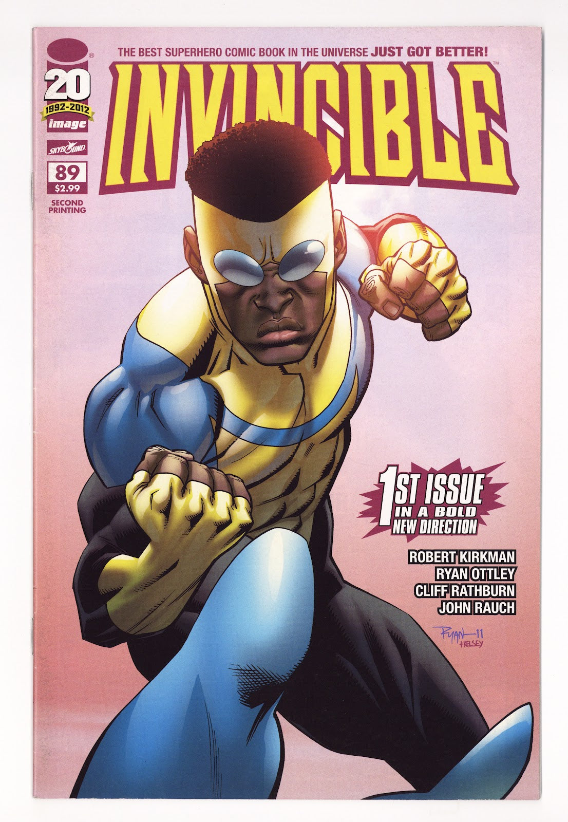 Invincible 89 VF (8.0) (2012) 2nd Print 
