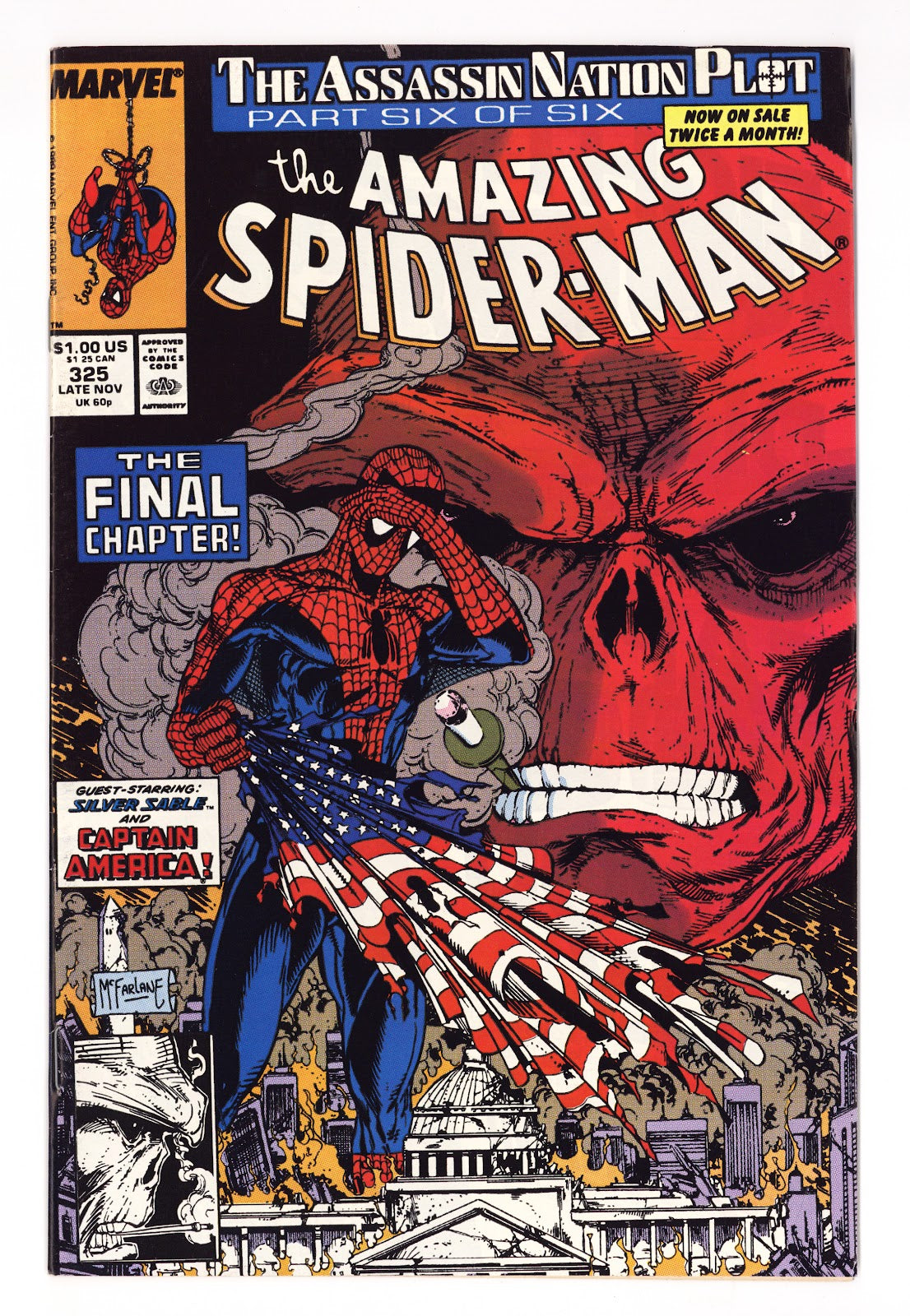 The Amazing Spider-Man Vol 1 325 FN/VF (7.0) (1989) 