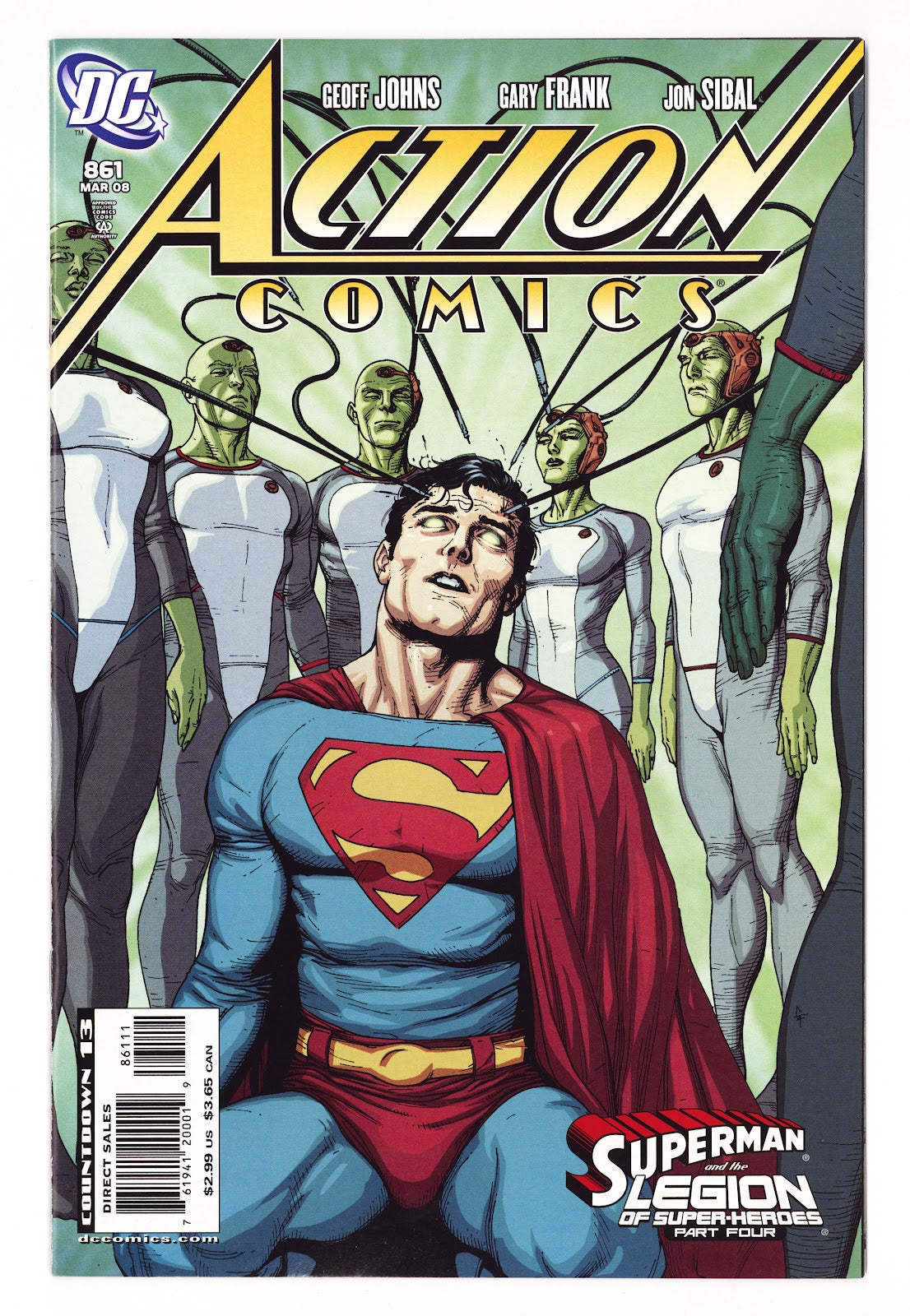 Action Comics Vol 1 861 High Grade (2008) 
