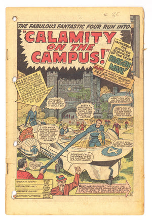 Fantastic Four Vol 1 35 Coverless (1965)