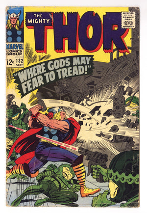 Thor Vol 1 132 VG- (3.5) (1966)