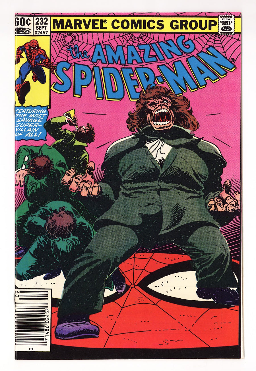 The Amazing Spider-Man Vol 1 232  VF+ (8.5)   (1982)   Newsstand