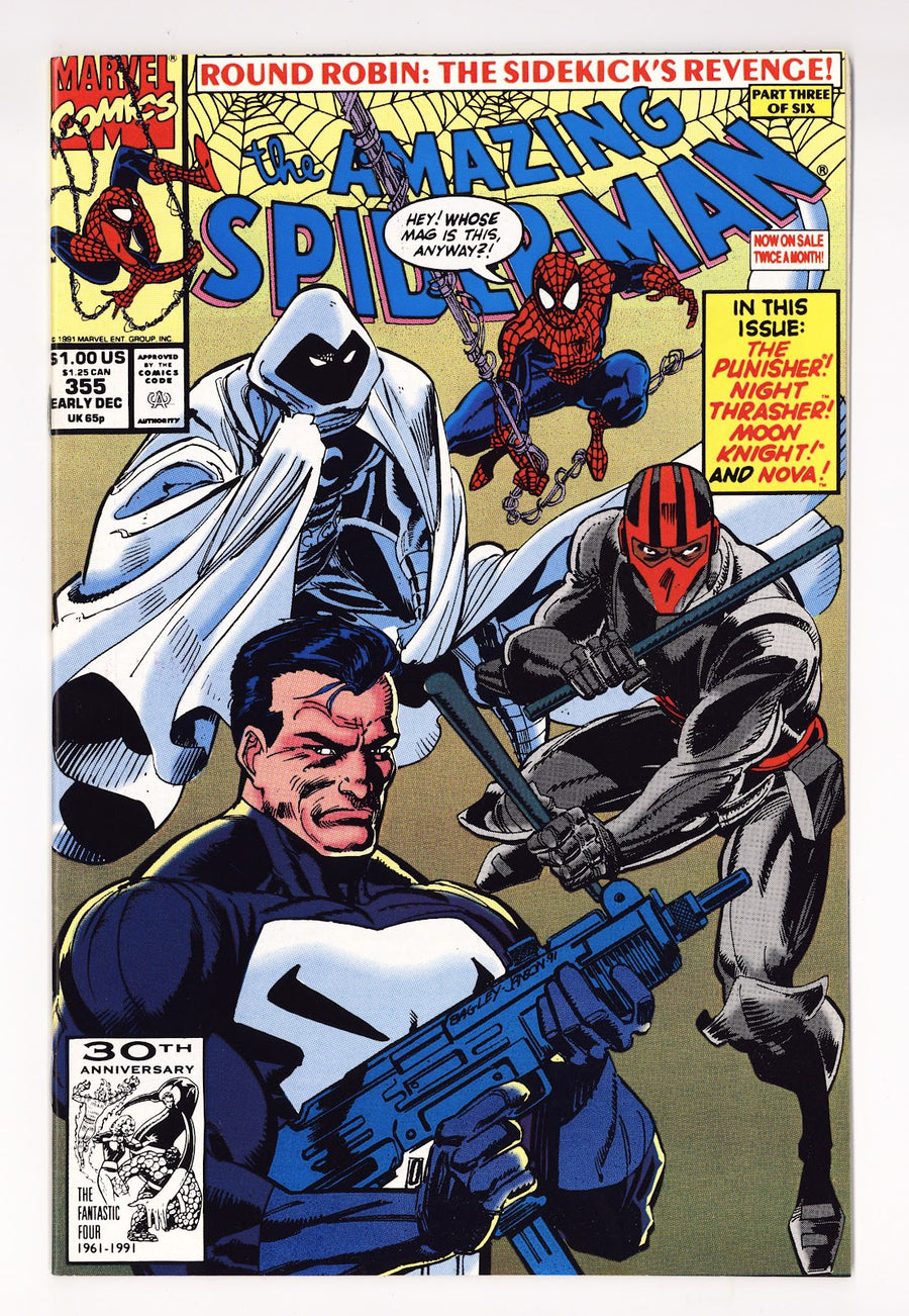 The Amazing Spider-Man Vol 1 355 Mid Grade (1991)  
