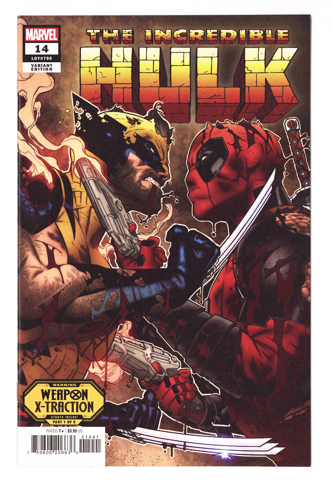 Incredible Hulk Vol 4 14 (795) High Grade (2024) Garron Variant 