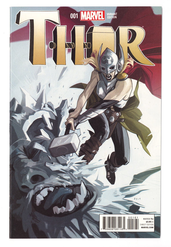 Thor Vol 4 1 NM- (9.2) (2014) Staples Incentive Variant