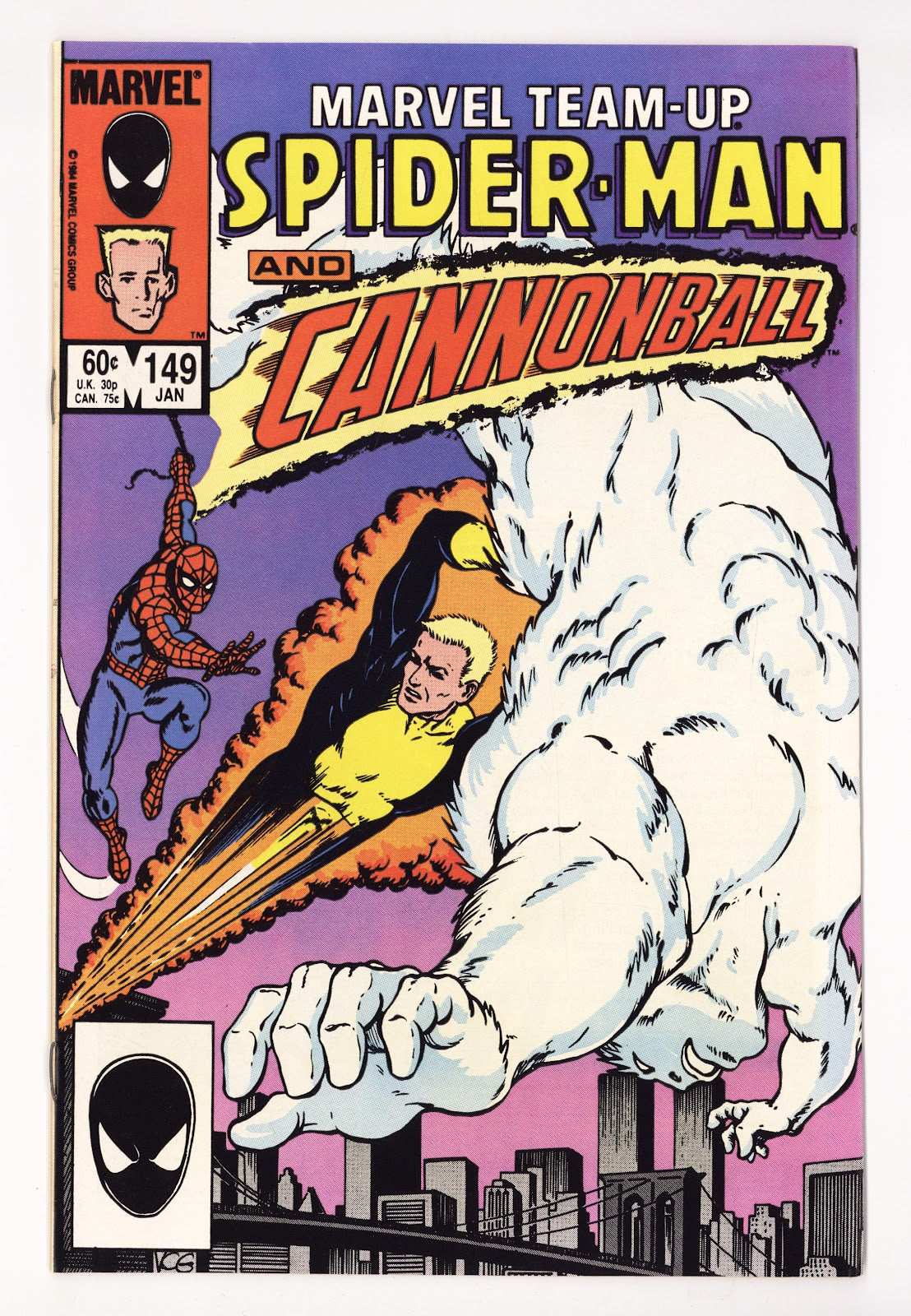 Marvel Team-Up Vol 1 149  High Grade   (1985)   Direct  