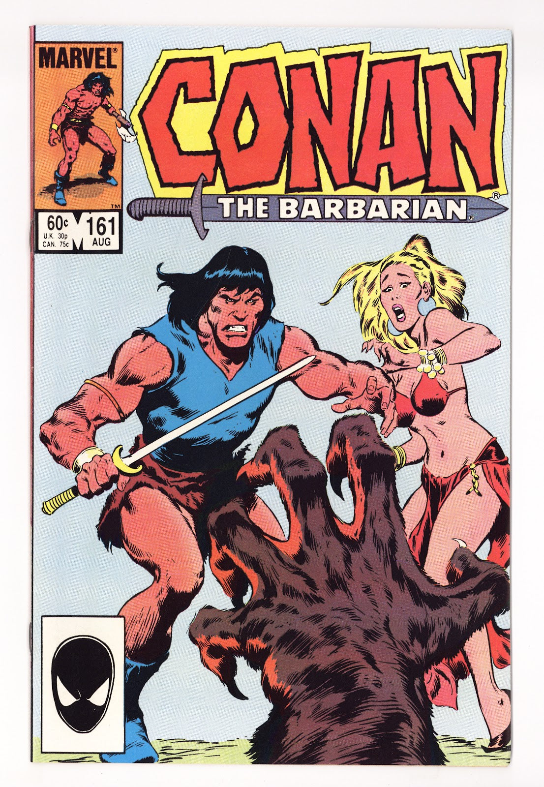 Conan the Barbarian Vol 1 161  High Grade   (1984)   Direct  
