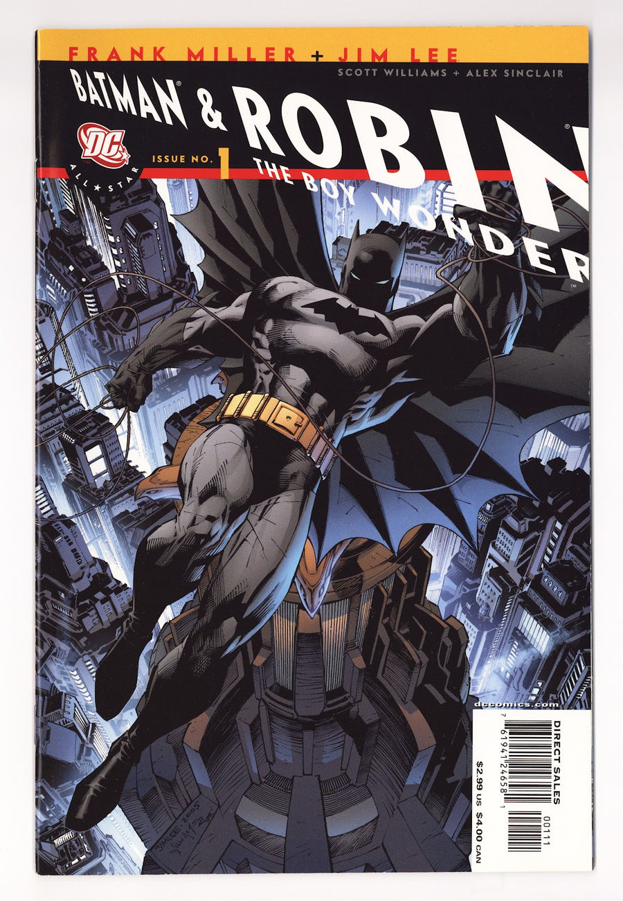 All Star Batman & Robin, the Boy Wonder   1  High Grade   (2005) Batman   Variant  