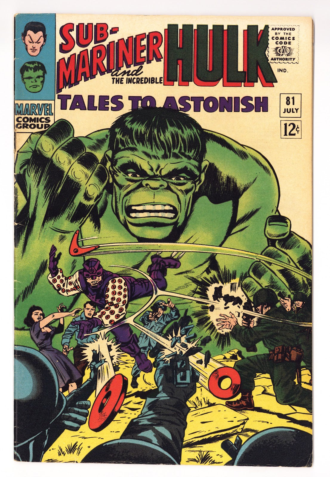 Tales to Astonish Vol 1 81  FN (6.0)   (1966)     