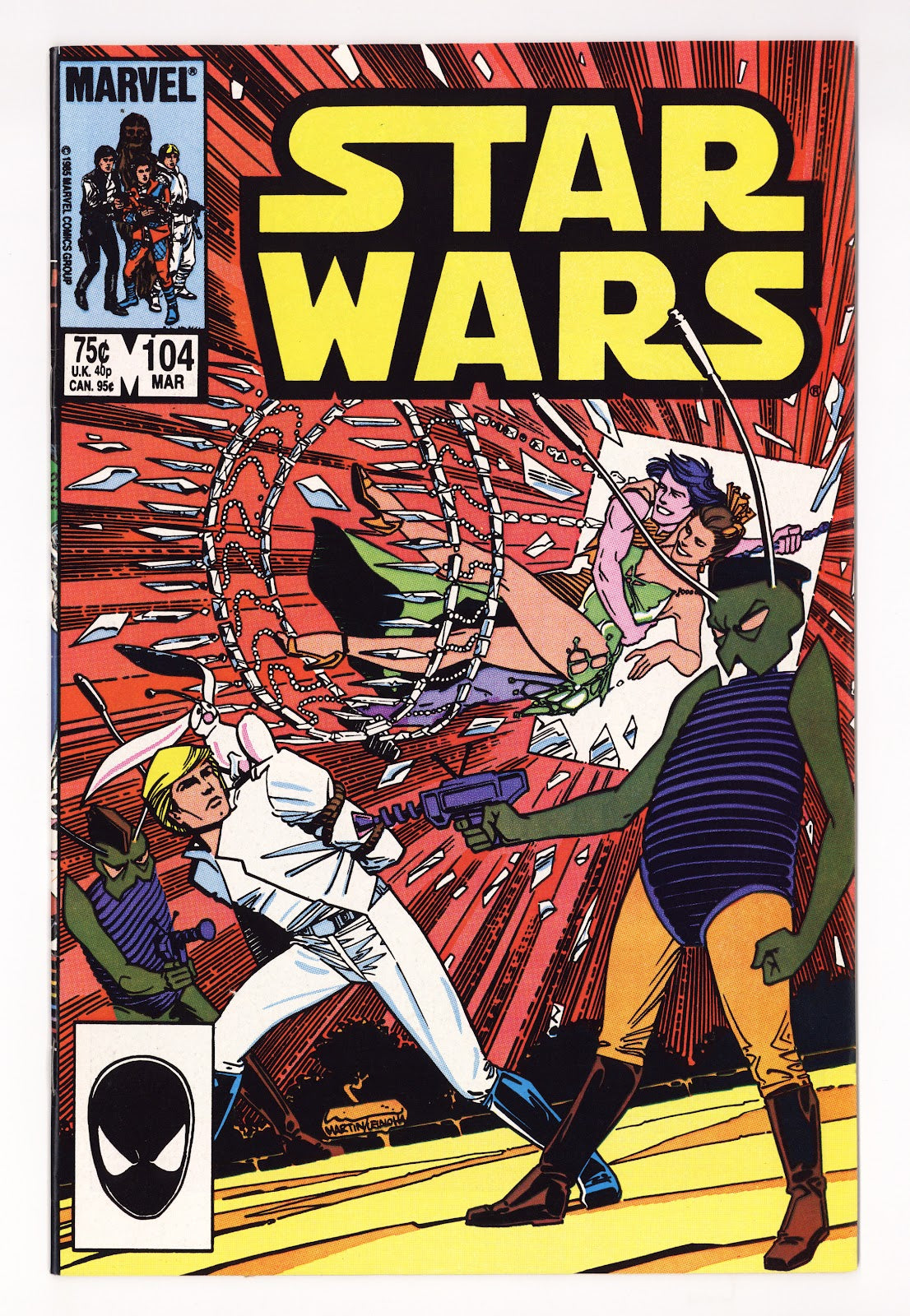 Star Wars Vol 1 104  VF (8.0)   (1986)     