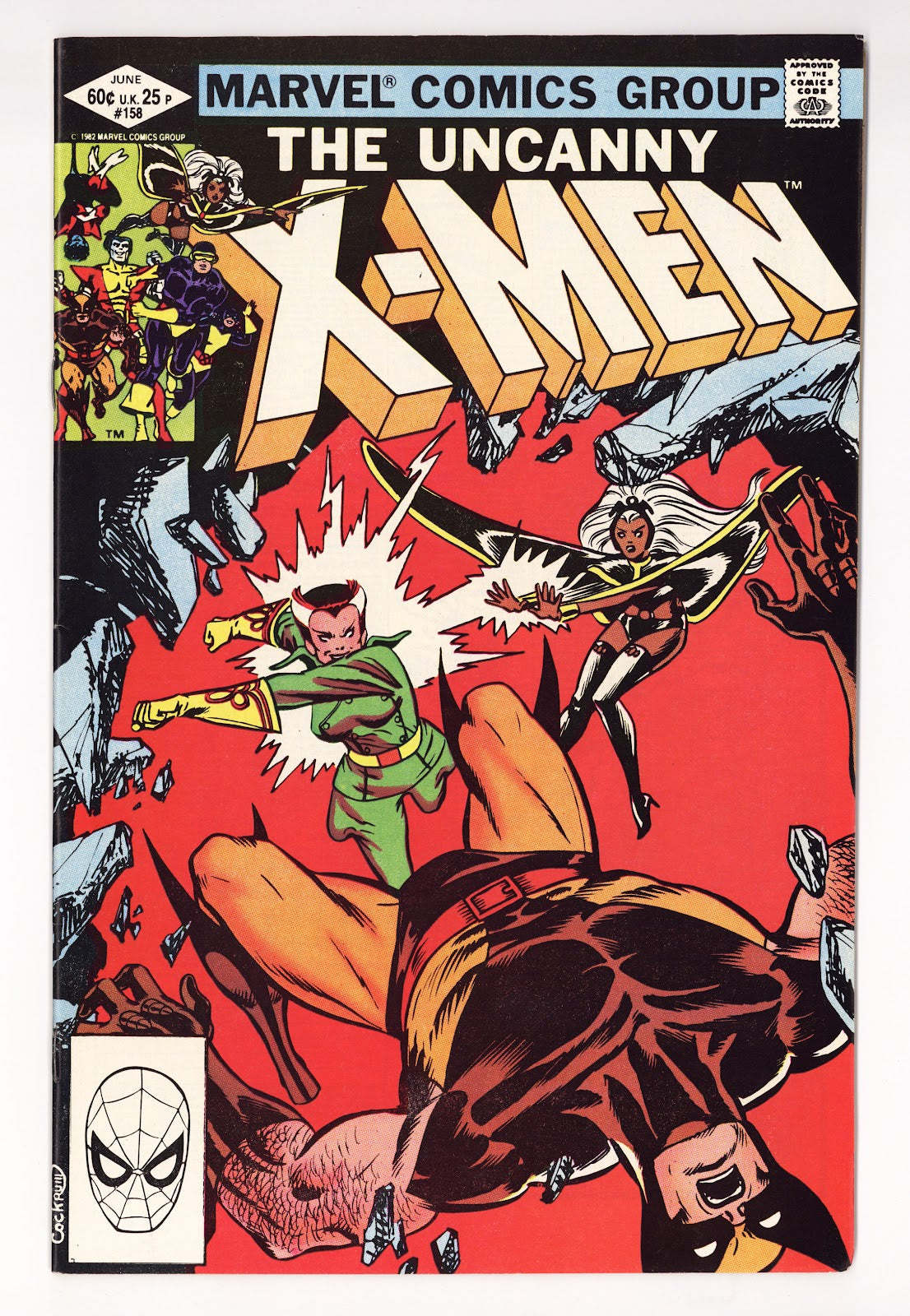The Uncanny X-Men Vol 1 158  VF+ (8.5)   (1982)     