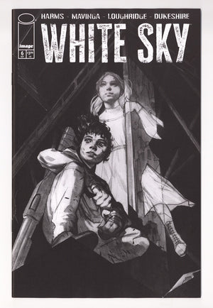 White Sky #6 (2026) Ivanova B&W Variant