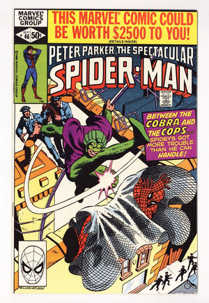 The Spectacular Spider-Man Vol 1 46  High Grade   (1980)