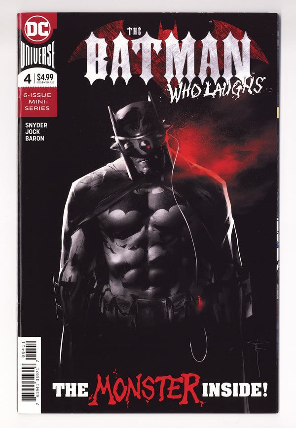 The Batman Who Laughs   4  High Grade   (2019) Jock   Jock Cover