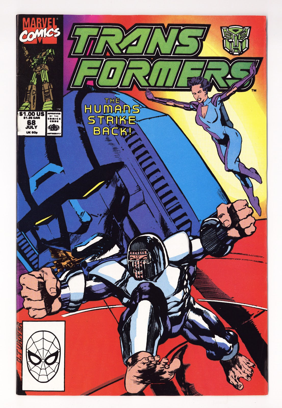 The Transformers Vol 1 68  FN/VF (7.0)   (1990)     