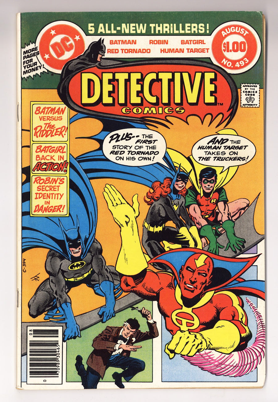 Detective Comics Vol 1 493  Mid Grade   (1980)     