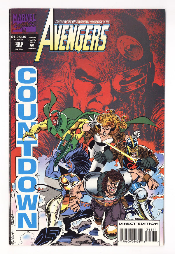 The Avengers Vol 1 365 Mid Grade (1993)