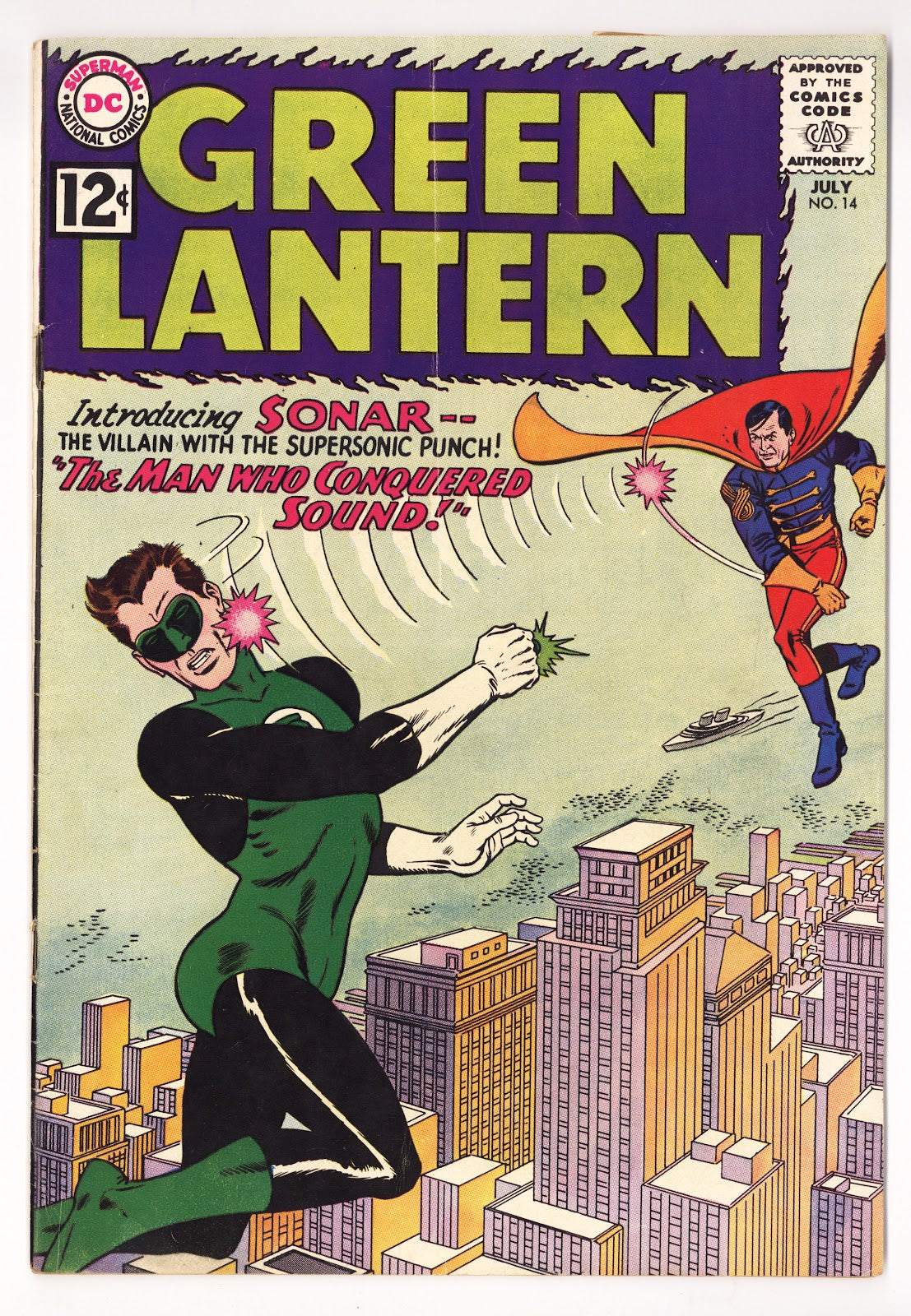 Green Lantern Vol 2 14 GD+ (2.5) (1962) 