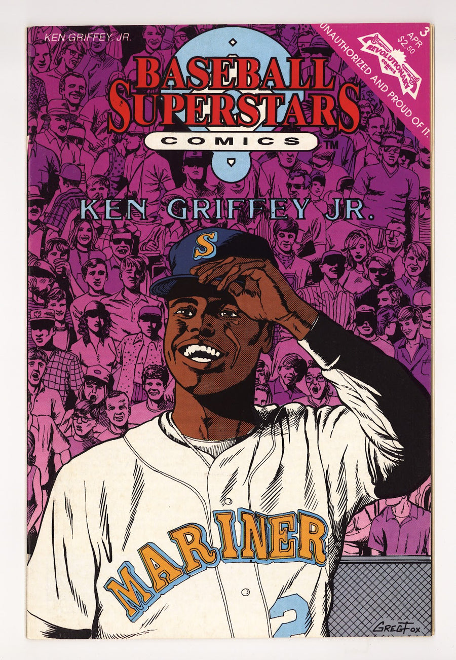Baseball Superstars Comics   3  Mid Grade   (1992)