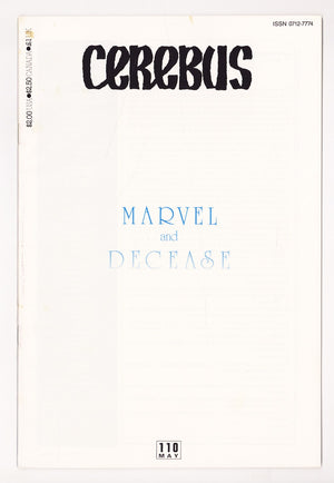 Cerebus   110  High Grade   (1988)