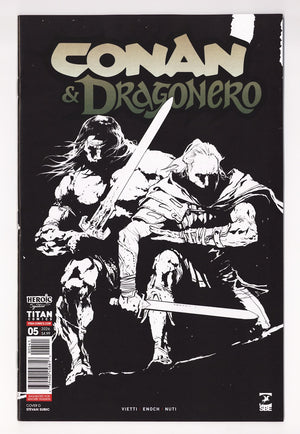 Conan and Dragonero 5 Inks Variant (2026)