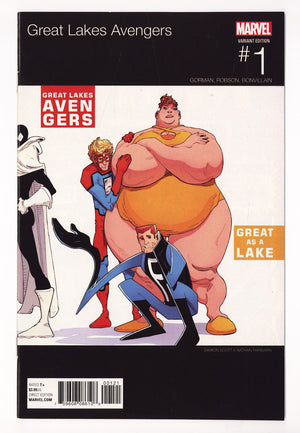 Great Lakes Avengers 1 VF/NM (9.0) (2016) Scott Hip-Hop Variant