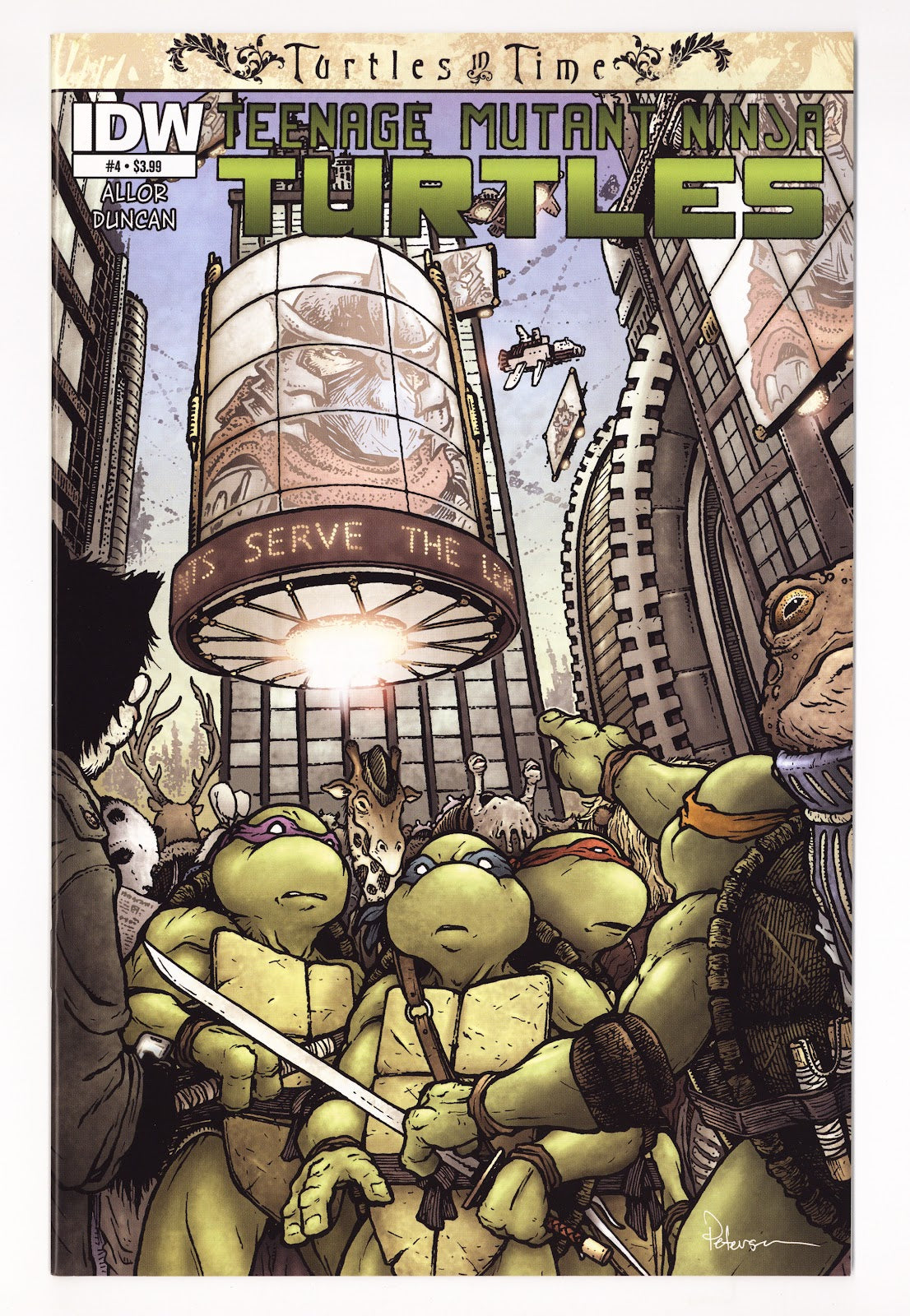 Teenage Mutant Ninja Turtles: Turtles in Time 4 High Grade (2014) Duncan Variant 