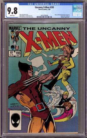 The Uncanny X-Men Vol 1 195 CGC 9.8 (NM/M)   (1985)