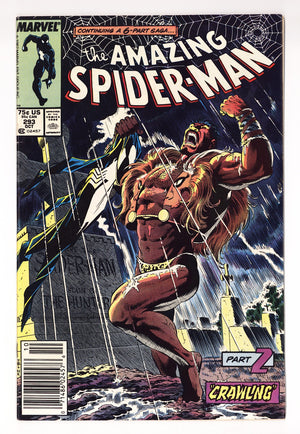 The Amazing Spider-Man Vol 1 293  FN (6.0)   (1987)   Newsstand