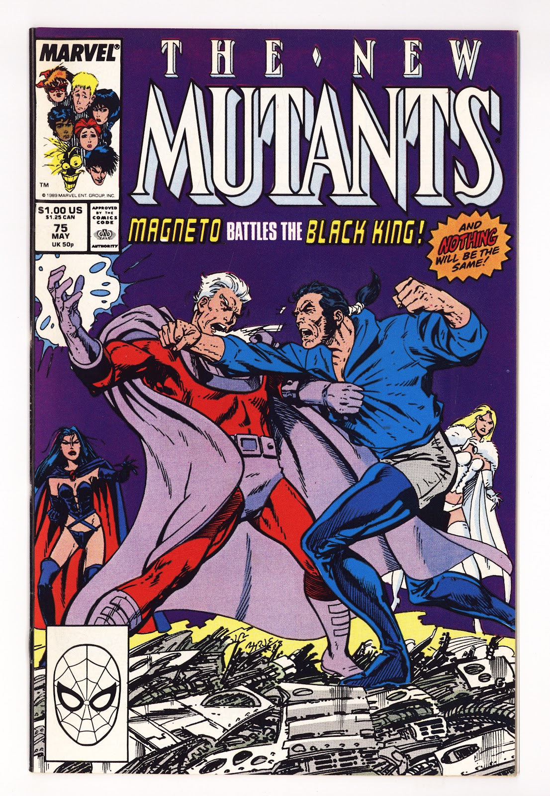 The New Mutants Vol 1 75 High Grade (1989) Direct 