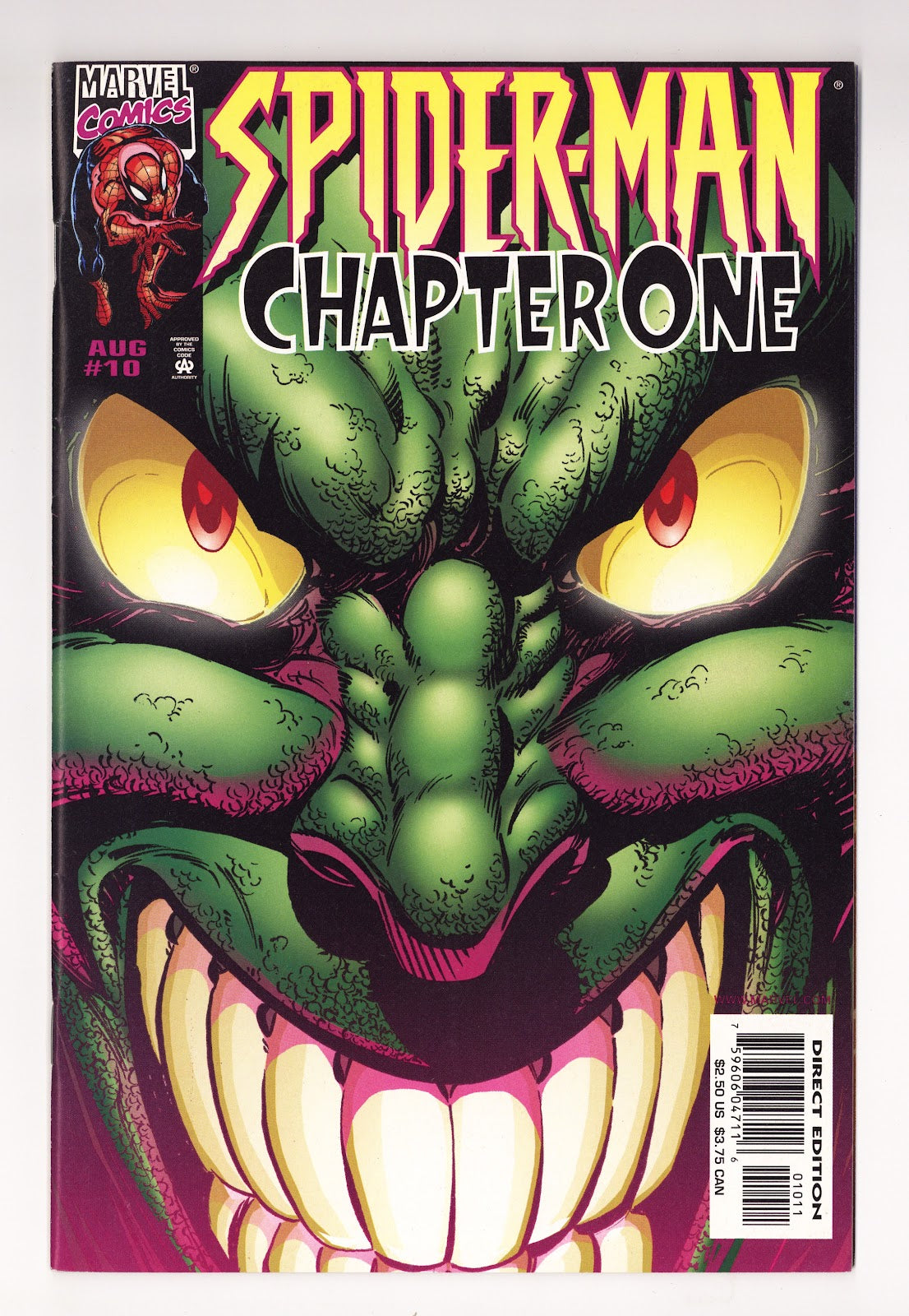 Spider-Man: Chapter One 10 High Grade (1999) 