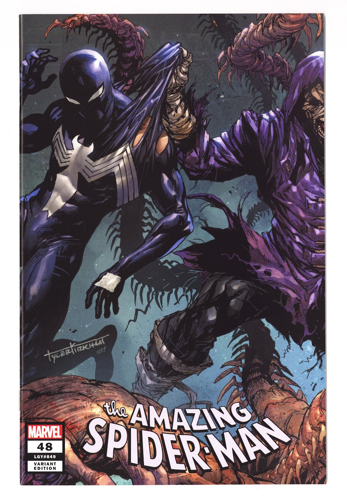 Amazing Spider-Man Vol 5 48 (849) NM- (9.2) (2020) Kirkham Connecting Variant 