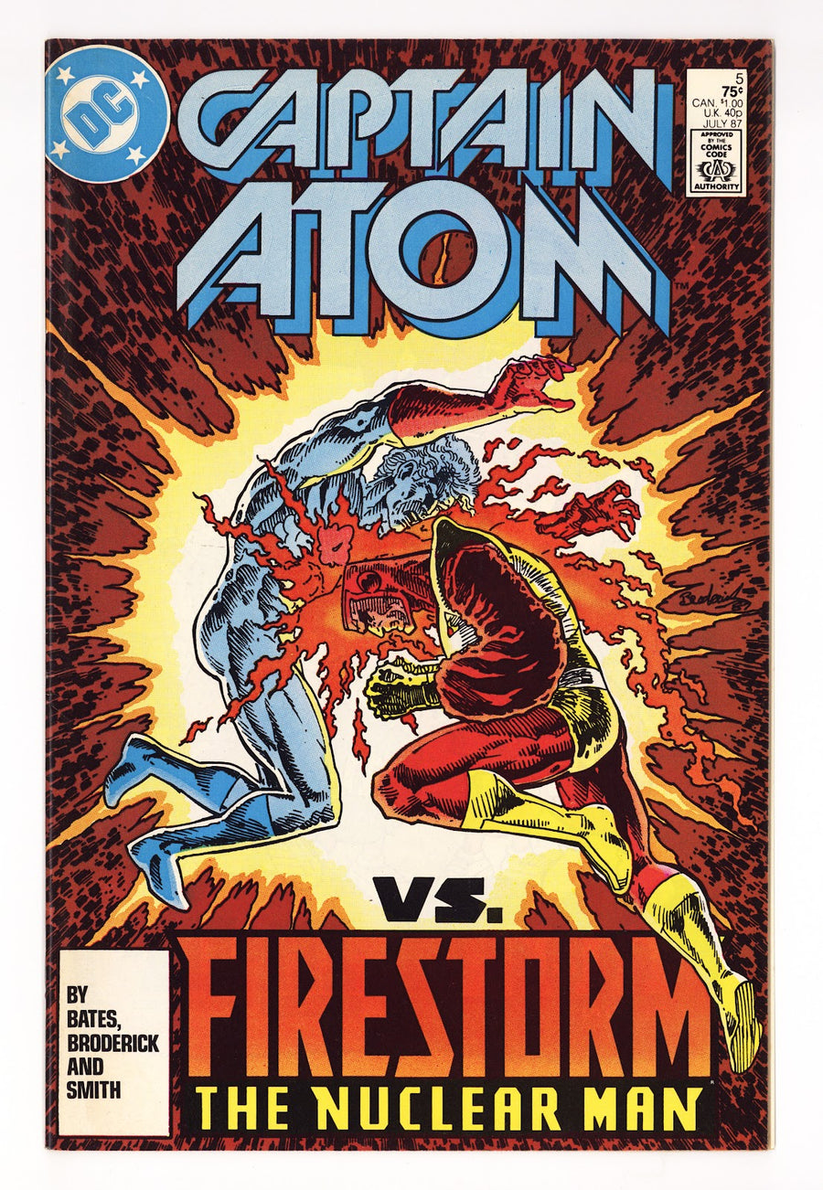 Captain Atom Vol 3 5  Mid Grade   (1987)     