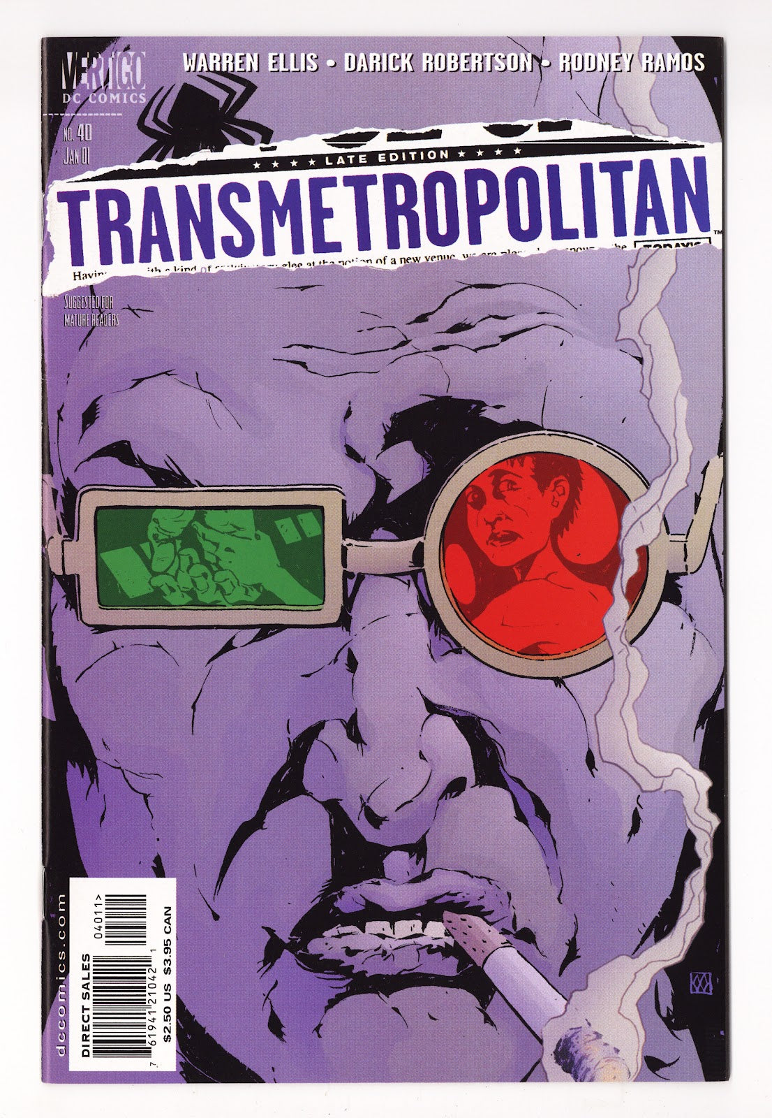 Transmetropolitan   40  High Grade   (2001)