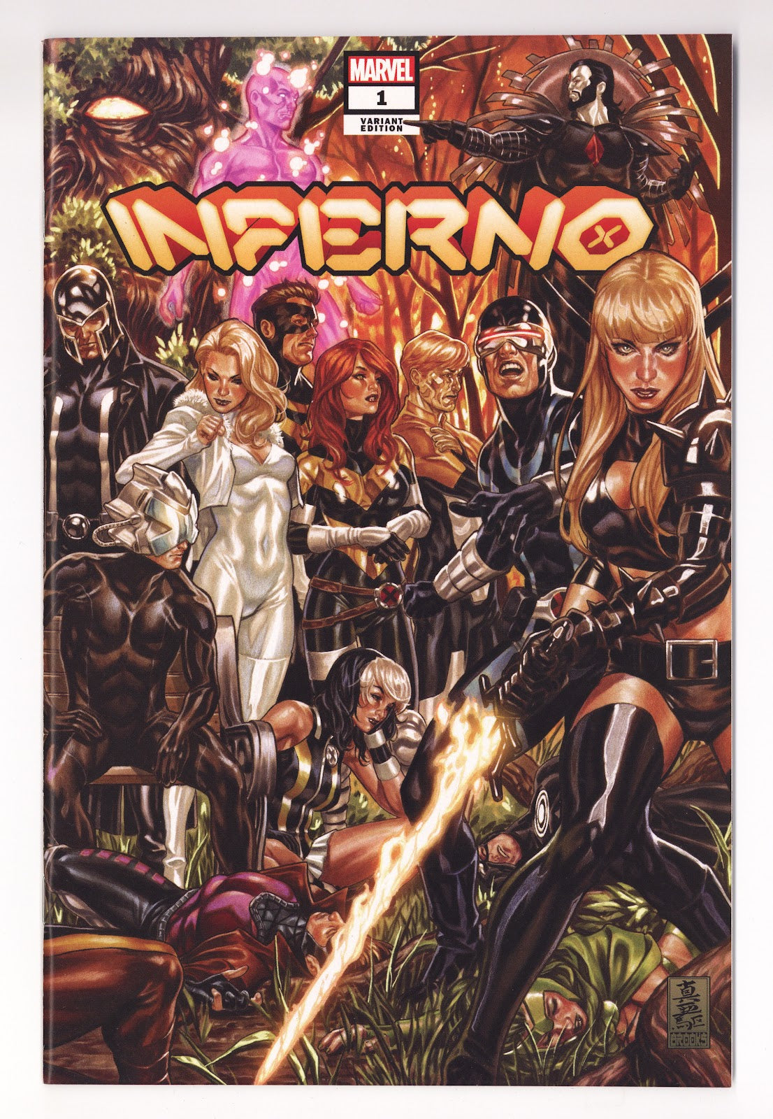 Inferno Vol 2 1 High Grade (2021) Brooks Wraparound Variant 
