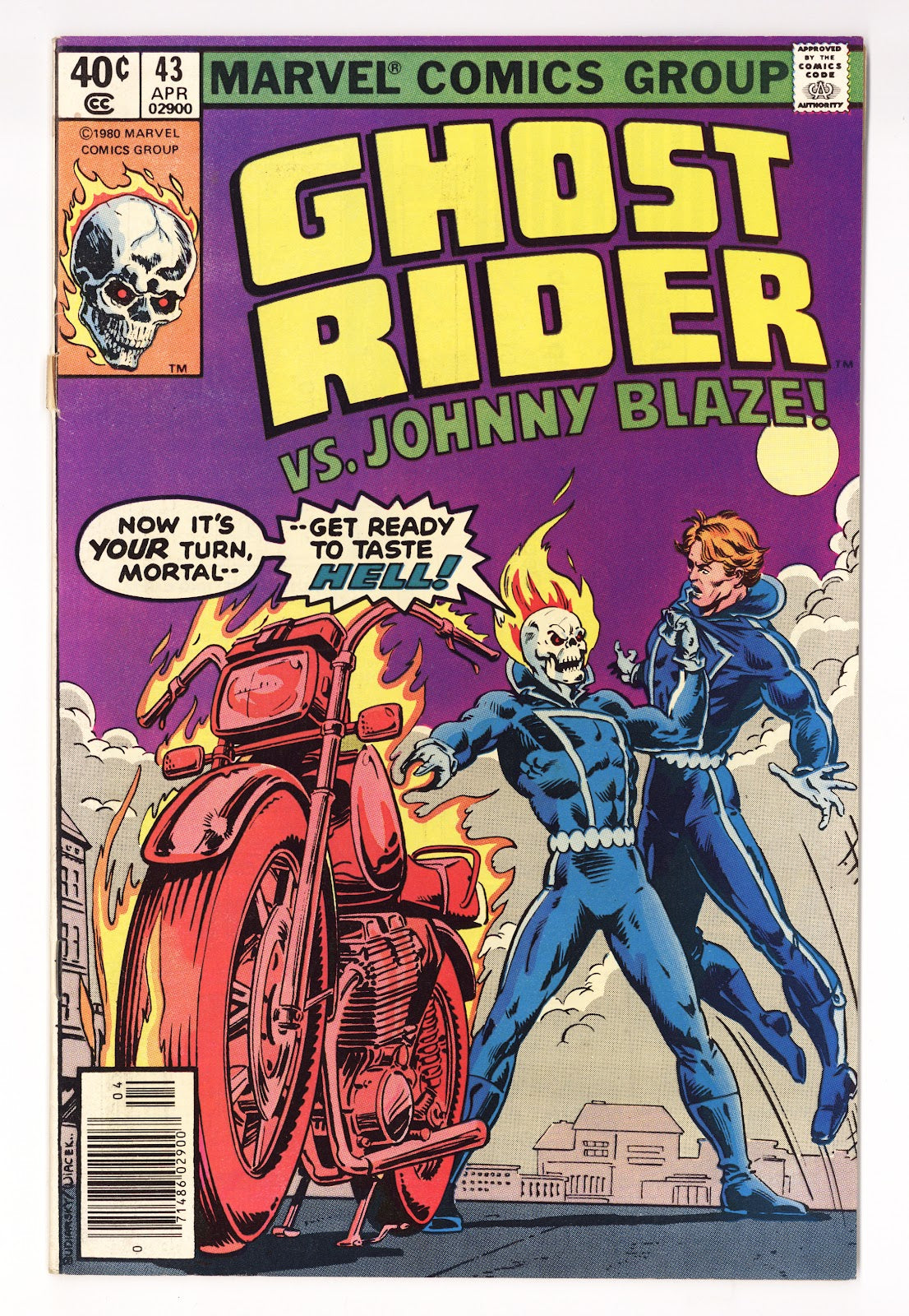 Ghost Rider Vol 1 43  Low Grade   (1980)   Newsstand  