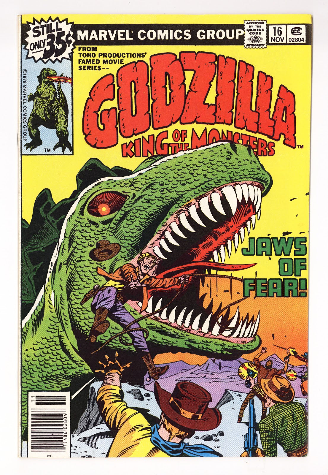 Godzilla Vol 1 16  FN/VF (7.0)   (1978)     