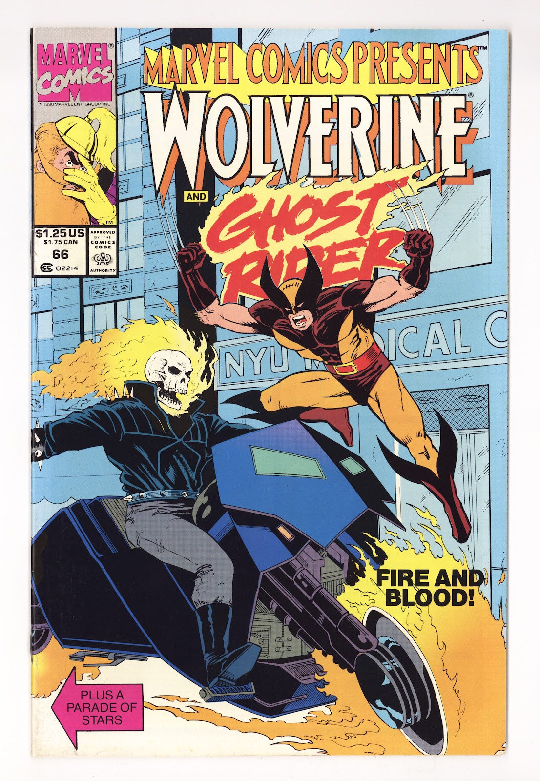 Marvel Comics Presents Vol 1 66  Mid Grade   (1990)   Newsstand