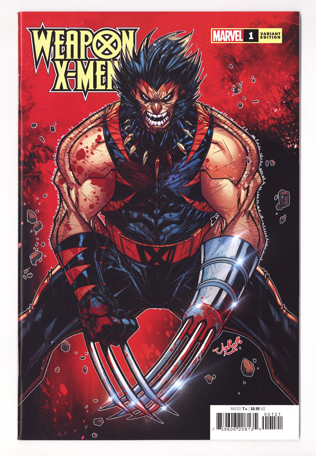 Weapon X-Men   1  High Grade   (2024) Meyers   Variant  