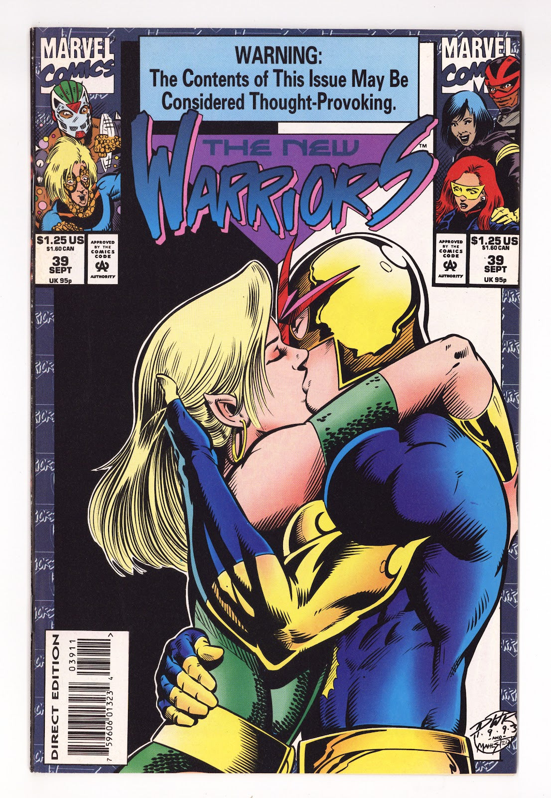 The New Warriors Vol 1 39 High Grade (1993) 