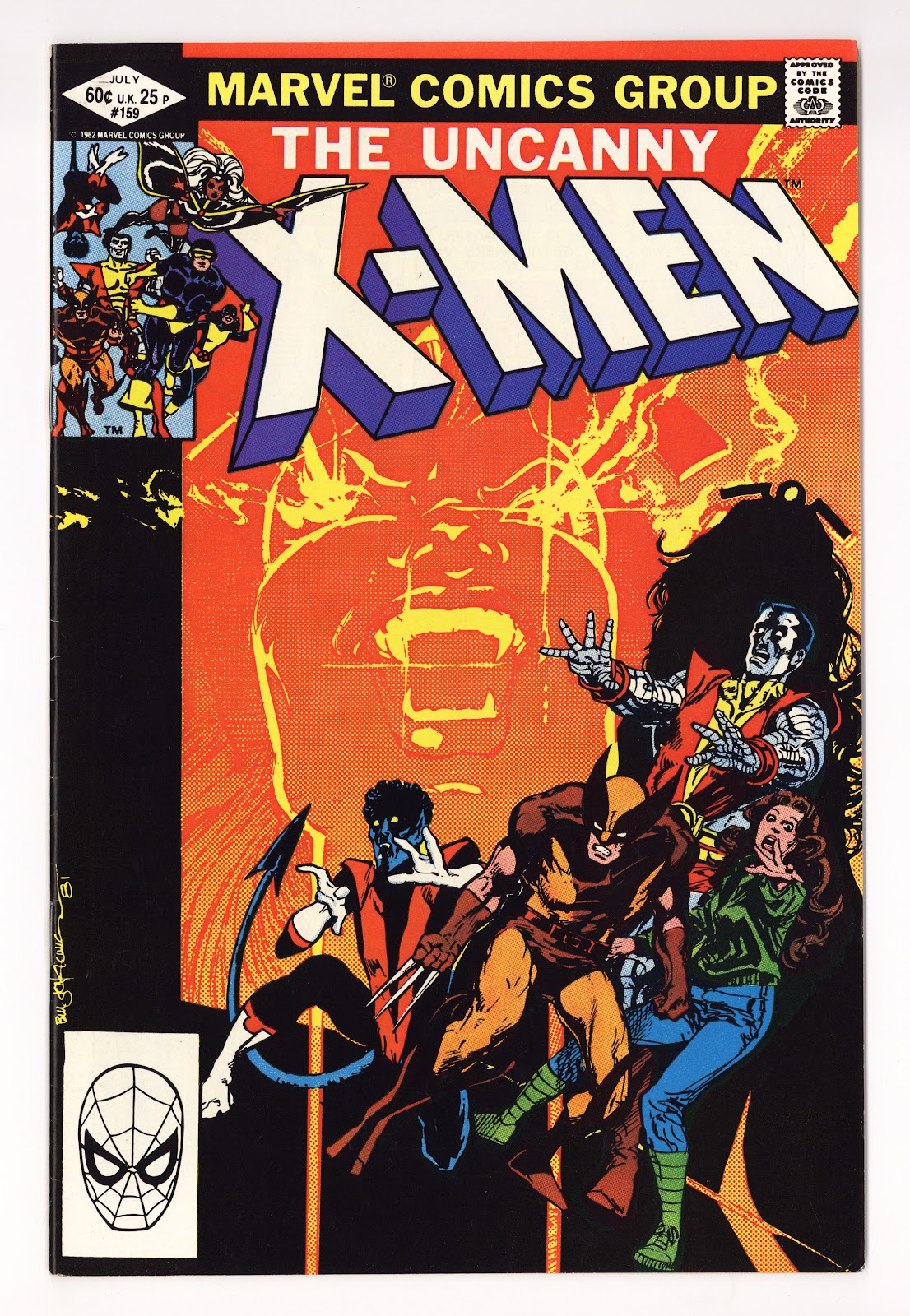 The Uncanny X-Men Vol 1 159  VF/NM (9.0)   (1982)     