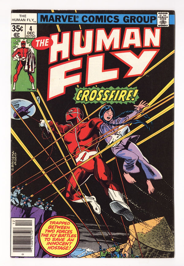 The Human Fly Vol 1 4  Mid Grade   (1977)