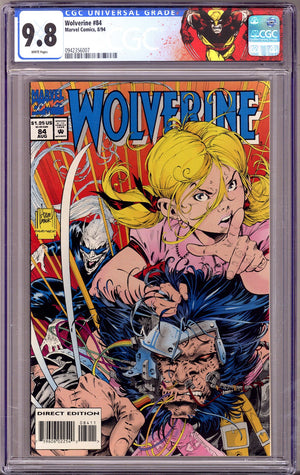Wolverine Vol 2 84 CGC 9.8 (NM/M) (1994)