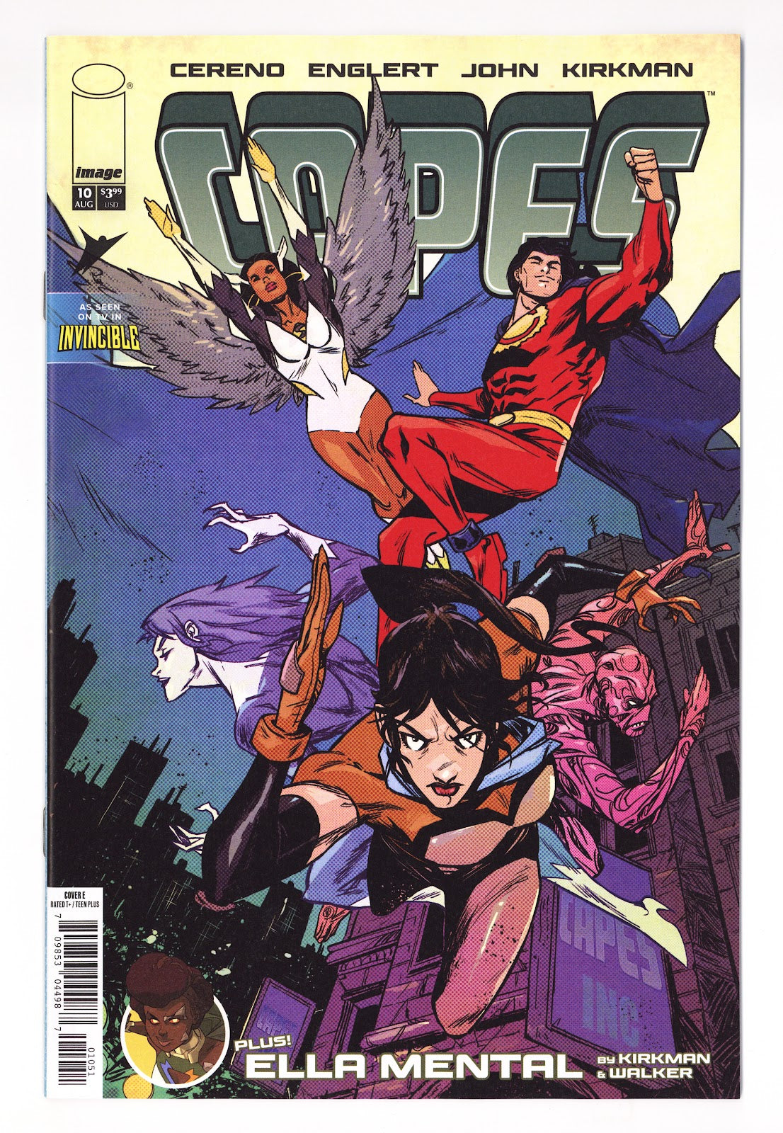 Invincible Universe Capes 10 Greene Connecting Variant (2026)