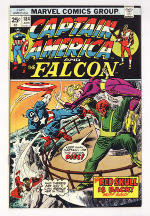 Captain America Vol 1 184 Mid Grade (1975)