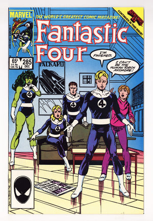 Fantastic Four Vol 1 285 NM- (9.2) (1985)