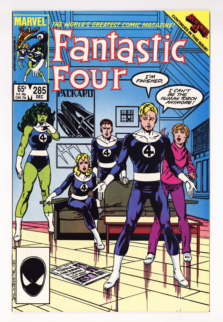 Fantastic Four Vol 1 285 NM- (9.2) (1985) 