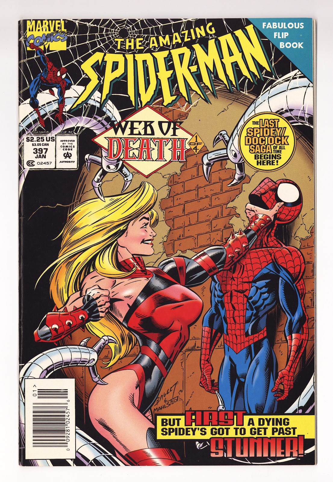 The Amazing Spider-Man Vol 1 397 Mid Grade (1995) Newsstand 